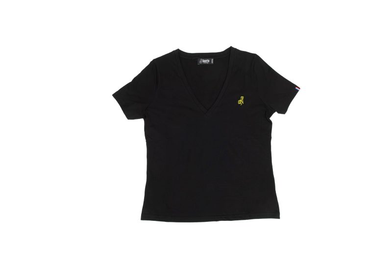 T-shirt Sevilla noir col V